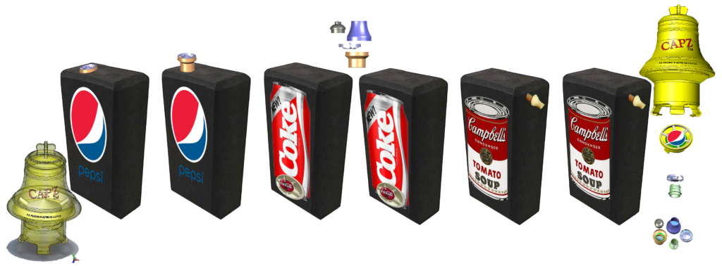 CAPZ™ Closure system Twist-n-Pour - SIDOGGER.com